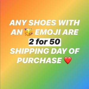 🥳🥳NEVER USED/LIGHTLY USED SHOES
